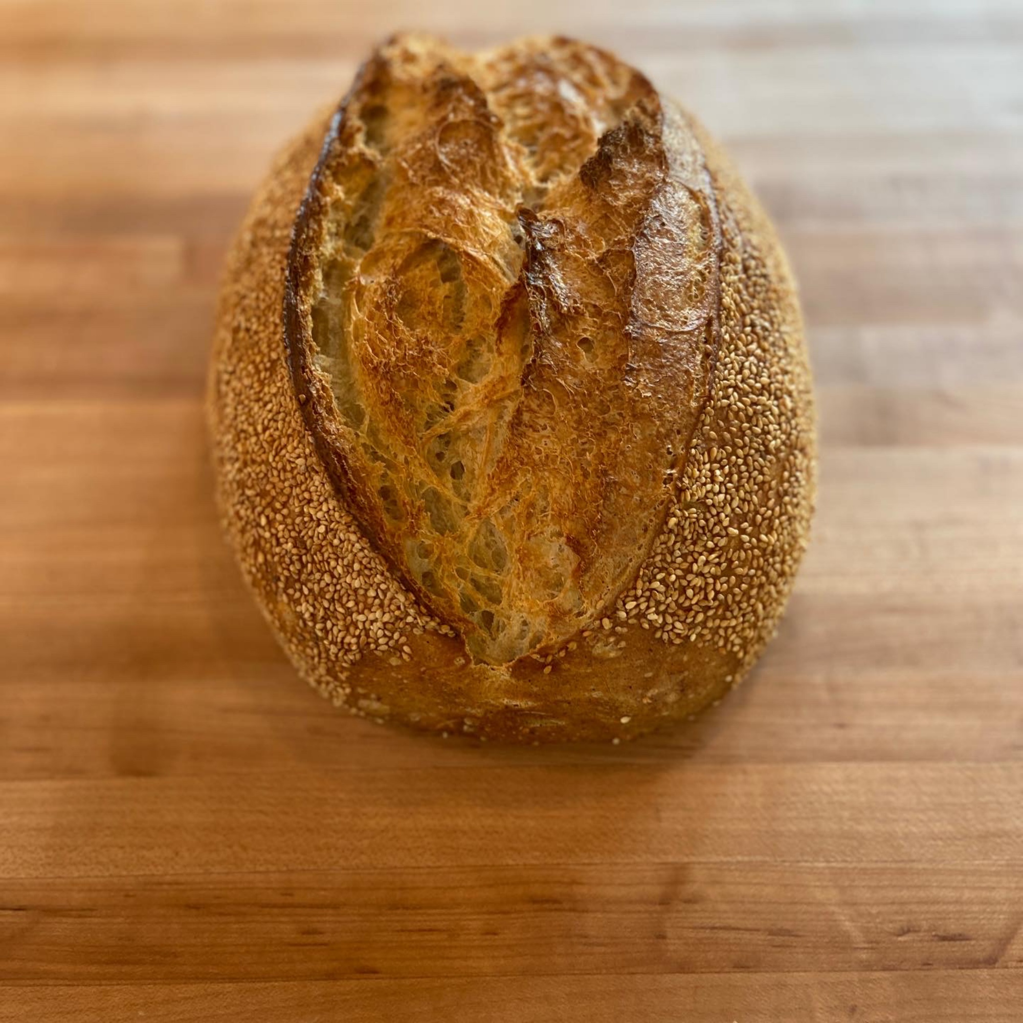 Farmers Market Special: Spelt with Tahini and Sesame Seeds